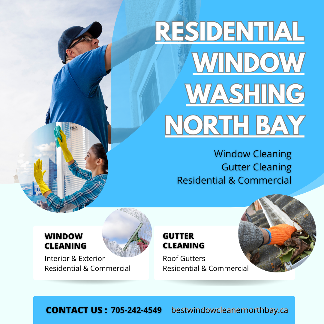 Residential Window Washing North Bay